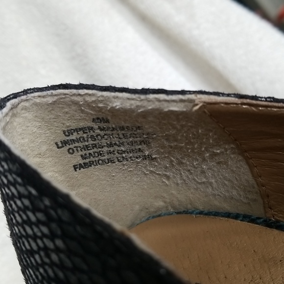 RobertoVianni, Size 9, Black and Teal - Picture 2 of 4